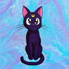 Load image into Gallery viewer, Luna - 12 x 12 in