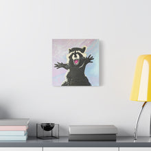 Load image into Gallery viewer, Pog Raccoon Matte Canvas, Stretched, 1.25" (print)
