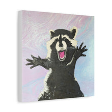 Load image into Gallery viewer, Pog Raccoon Matte Canvas, Stretched, 1.25" (print)