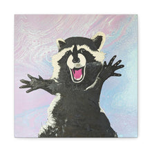 Load image into Gallery viewer, Pog Raccoon Matte Canvas, Stretched, 1.25" (print)