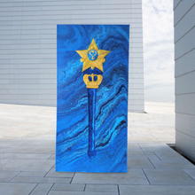 Load image into Gallery viewer, Sailor Mercury - 20 x 10 in