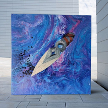 Load image into Gallery viewer, Kunai - 12 x 12 in