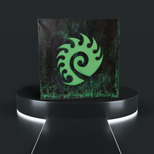 Load image into Gallery viewer, ZerGlow in the dark - 14 x 14 in