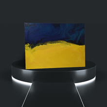 Load image into Gallery viewer, Abstract Ukraine flag - 16 in x 12 in