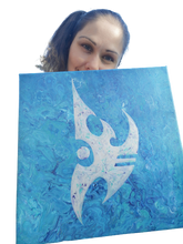 Load image into Gallery viewer, Stalker - 12 x 12 in