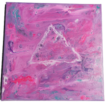 Load image into Gallery viewer, Synth - 12 x 12 in