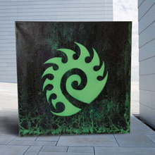 Load image into Gallery viewer, ZerGlow in the dark - 14 x 14 in