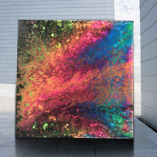 Load image into Gallery viewer, Solar Flare - 14 x 14 in