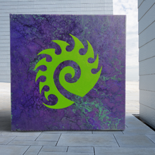 Load image into Gallery viewer, Creep tumor - 14 x 14 in