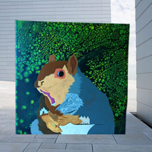 Load image into Gallery viewer, POG Squirrel - 12 x 12 in
