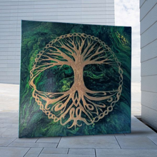 Load image into Gallery viewer, Yggdrasil - 12 x 12 in
